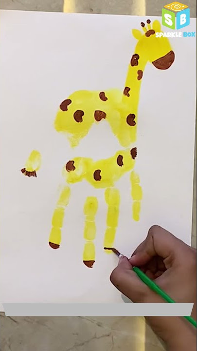 14+ Giraffe Handprint Craft
