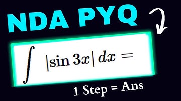 NDA Maths PYQ Concept // Integration For Nda // Important PYQ Questions // StudyVani