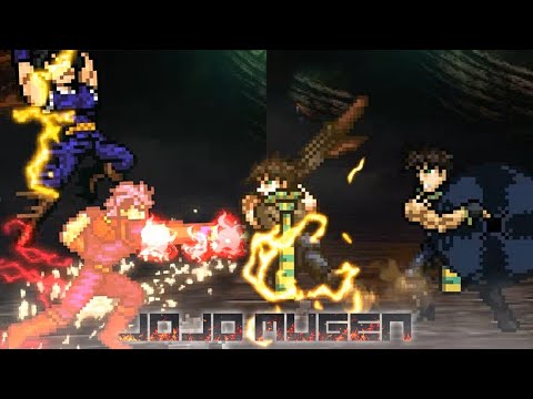 JoJo no Kimyou na Bouken - Ougon no Kaze Mugen (OpenGL e DirectX) by  Danteg9 - Full MUGEN Games - AK1 MUGEN Community