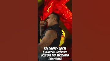 #voices #orton #randyorton #metal #wrestler #revtheory Nü  VOICES - 2023 out NOW