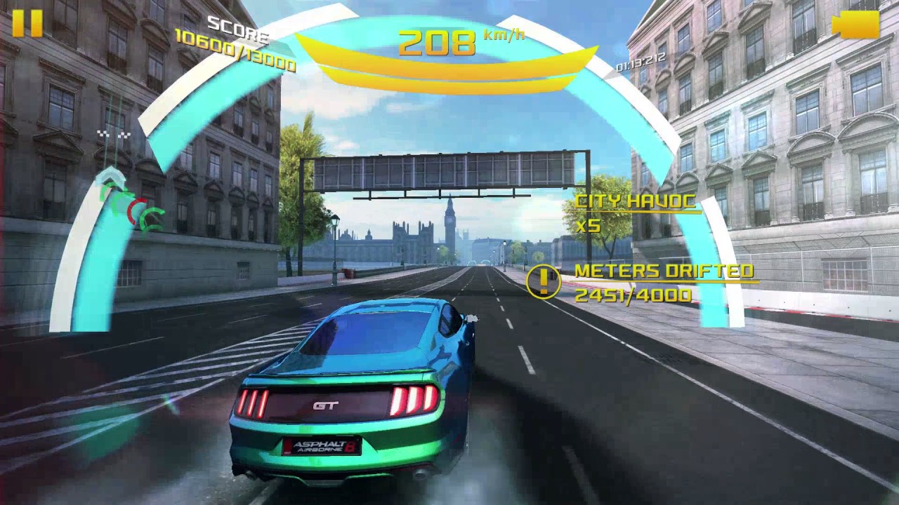 Asphalt 8: Airborne - Season 4 - Race 2 - London - Gate Drift (Trainer on) (PC)