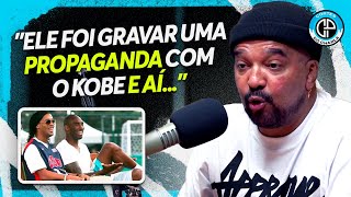 O DIA QUE O RONALDINHO GAÚCHO SURPREENDEU ATÉ O KOBE BRYANT