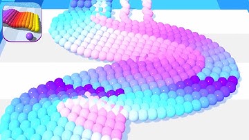 CANVAS RUN game MAX LEVEL RECORD 💚👩🏻‍🦰🌈 Gameplay All Levels Walkthrough iOS Android New Game 3D Pro