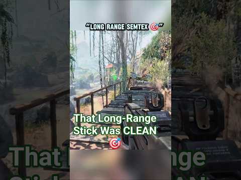 2 Long-Range Semtex Kills. Last One Was NASTY🎯 #shorts #callofduty #gaming #multiplayer #viral