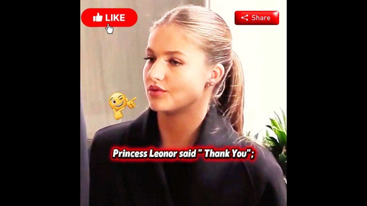 Princess Leonor & Infanta Sofia had an embarrassment 😱 