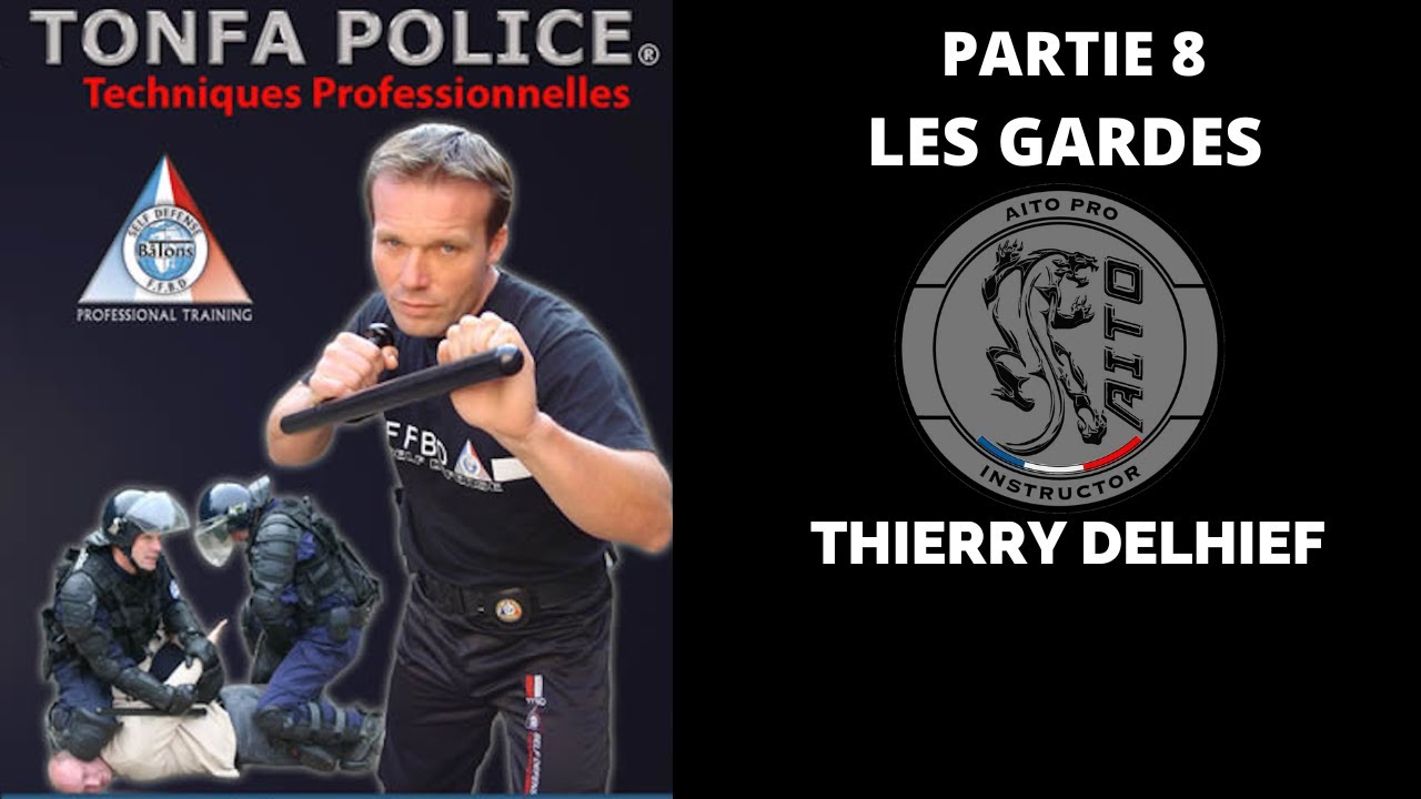 Tonfa police 8 PRISE EN MAIN ET GARDES
