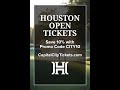 Save 10% on Houston Open Tickets at CapitalCityTickets.com #PGATour #GolfTickets #GolfFans