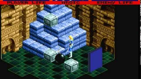 Light Crusader (1995/Sega) playthrough: Part Two: ...And here come the puzzles.