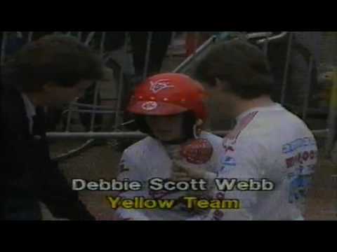 BMX Track Wars! Debbie Scott Webb Crash