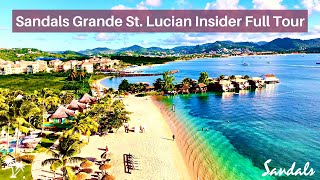 Sandals Grande St. Lucian | A Full Insider Walkaround Tour with Team Reliant Destinations!