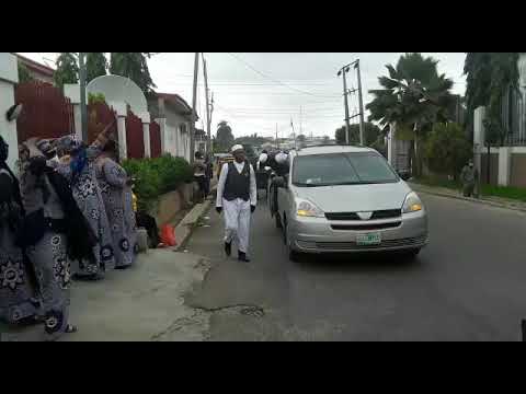 Remains of Senator Ajimobi arrives at his Oluyole residence