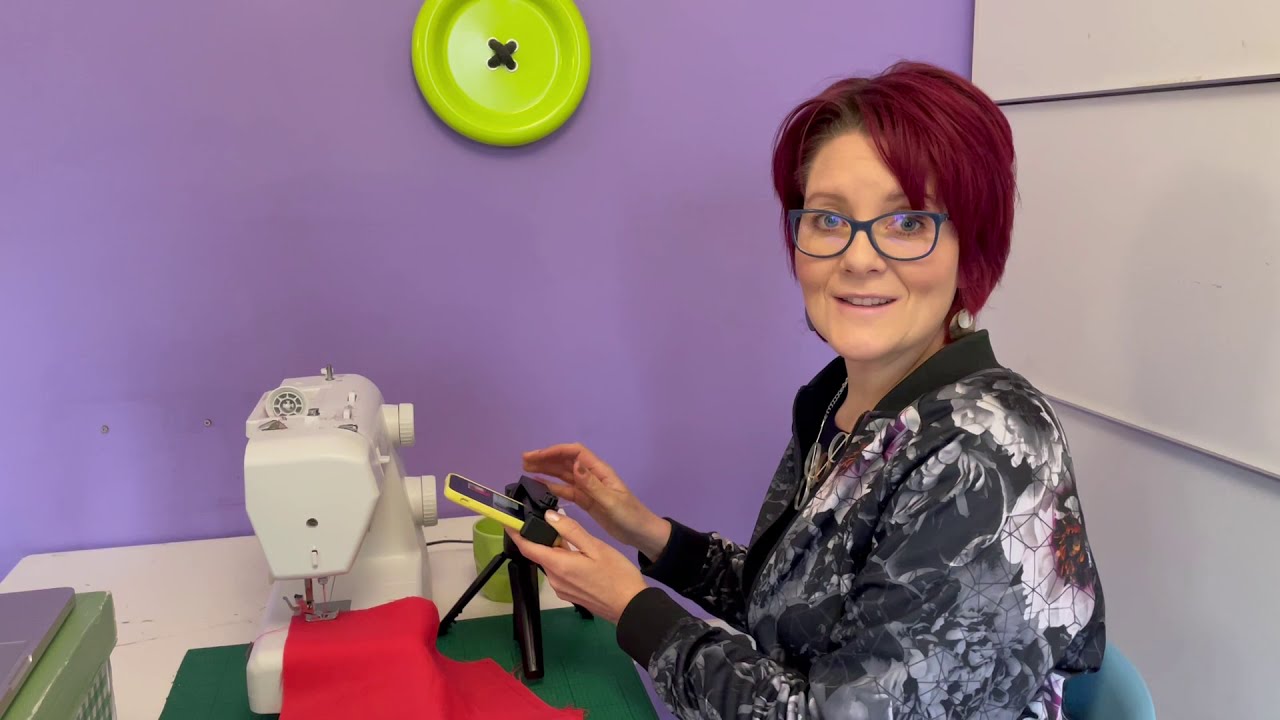 Zoom sewing class set-up