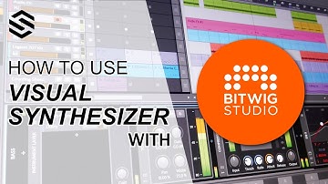 How to setup VS - Visual Synthesizer with Bitwig for midi and audio reactive visuals