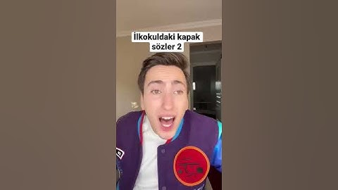 İlkokuldaki kapak sözler 2