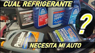 Como saber que tipo de Refrigerante o Anticongelannte usa mi auto (4 opciones)