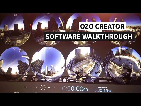 OZO Creator Software Walkthrough @ ACM Siggraph 2016 Los Angeles