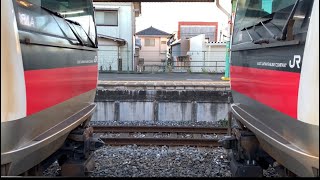 JR外房線誉田駅快速連結作業。(12)