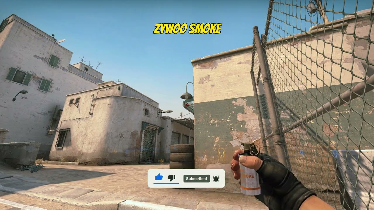 [CSGO] ZYWOO SMOKE ON DUST 2