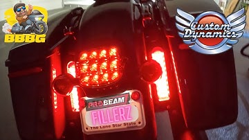 CUSTOM DYNAMICS LED PROBEAM FILLERZ INSTALL ON MY 2022  HARLEY DAVIDSON ROAD GLIDE ST. EASY INSTALL