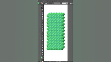 artificial grass in adobe illustrator #bootcamp #learn #tipsandtricks #tutorial #graphicdesign