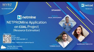 4th Webinar netcad - NETPROMine Application on Coal Project