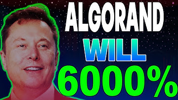 ELON MUSK : ALGORAND  WILL +6000% AFTER DEAL WITH TESLA?? - ALGORAND   PRICE PREDICTION 2023-2025