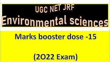 ugc net environment science numerical solution book | envirocademy | jrf environmental science 2022