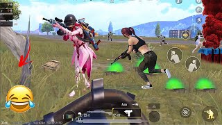 Trolling Angry 😡Noobs 😅 PUBG MOBILE FUNNY MOMENTS