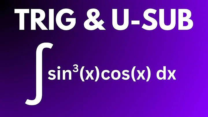 How to Integrate sin^3(x)cos(x) Using Trig U-Substitution (Step-by-Step)