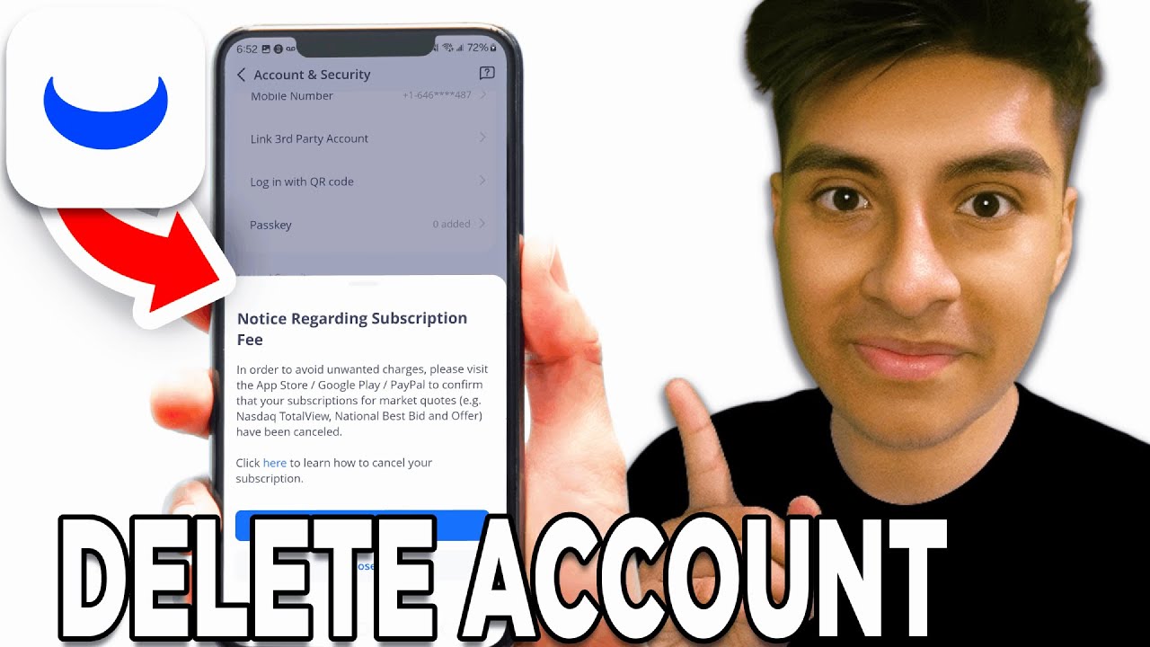 How To Delete Webull Account 2025! - Tutorial
