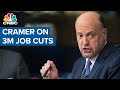 Jim Cramer on 3M job cuts: Companies like Snowflake make it so businesses need fewer workers