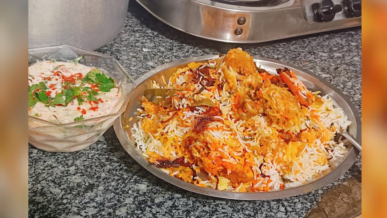 Chicken Biryani easiest recipie must try 😋🍛🍗 | Gulafsha's kitchen | 