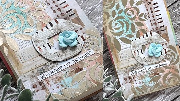 Art Journaling with Shari Carroll: Foiling with Transfer Paste