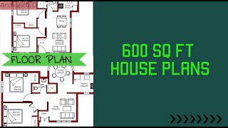 600 Sq Ft 2 Bedroom House Plans