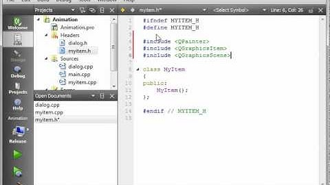 C++ Qt 83 - Basic and Advanced Animation with the QGraphicsItem