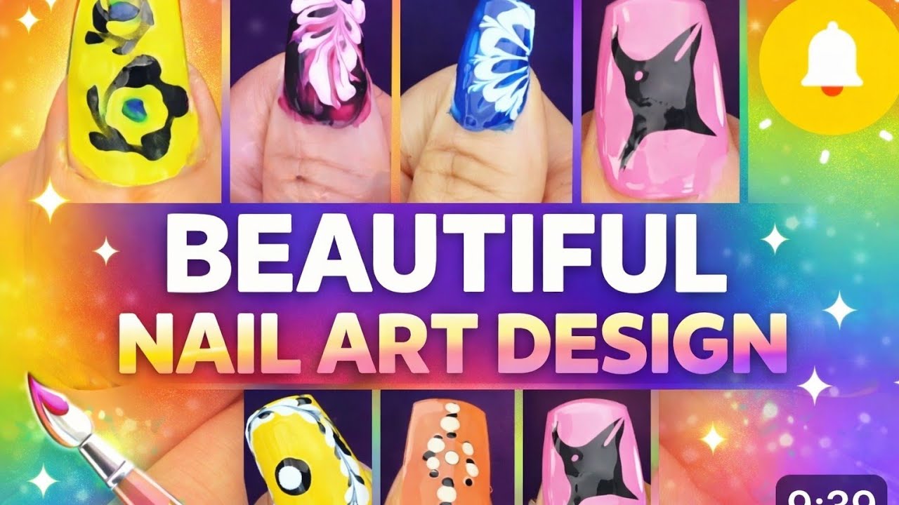 💅10 вариантов дизайна ногтей без инструментов 💅 Дизайн ногтей для девушек 🧷 Вирусное видео