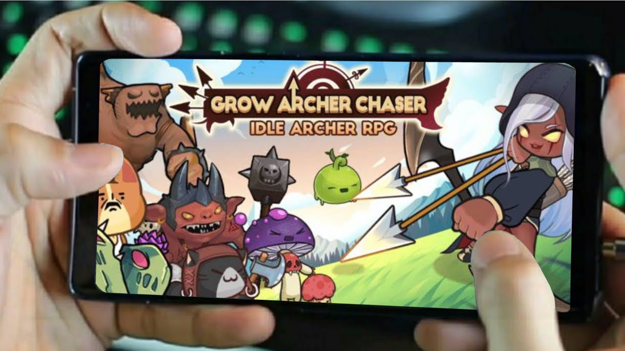 Saiu NOVO JOGO De RPG- GROW ARCHER CHASER  Para Android 2022