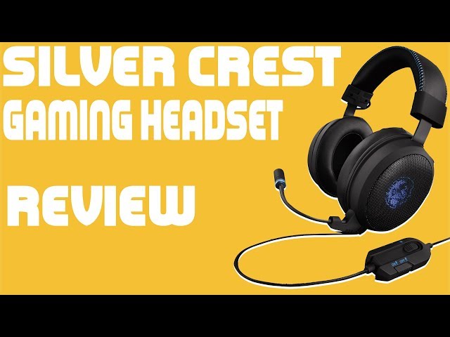 Silver Crest Gaming Headset Review - YouTube