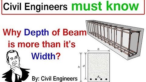 Why Beam has more Depth than Width? Why depth of beam has more than its width? - Depth of Beam