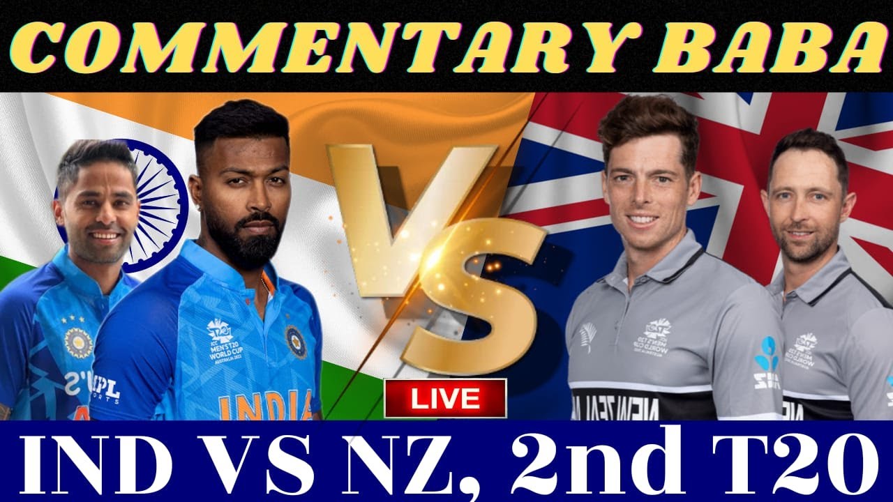 India vs New Zealand 2nd T20I Live Scores | IND vs NZ 2nd T20I Live ...