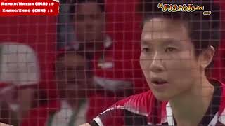 Tantowi/Liliyana (INA) vs Zhang/Zhao (CHN)-Semifinal Mixed Double Olimpiade Rio D'Jeinero