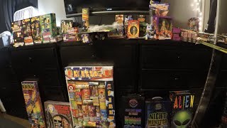 Here’s for everyone that’s been asking a stash video, this year
however, i do plan on buying majority of my fireworks the week
independence day beca...