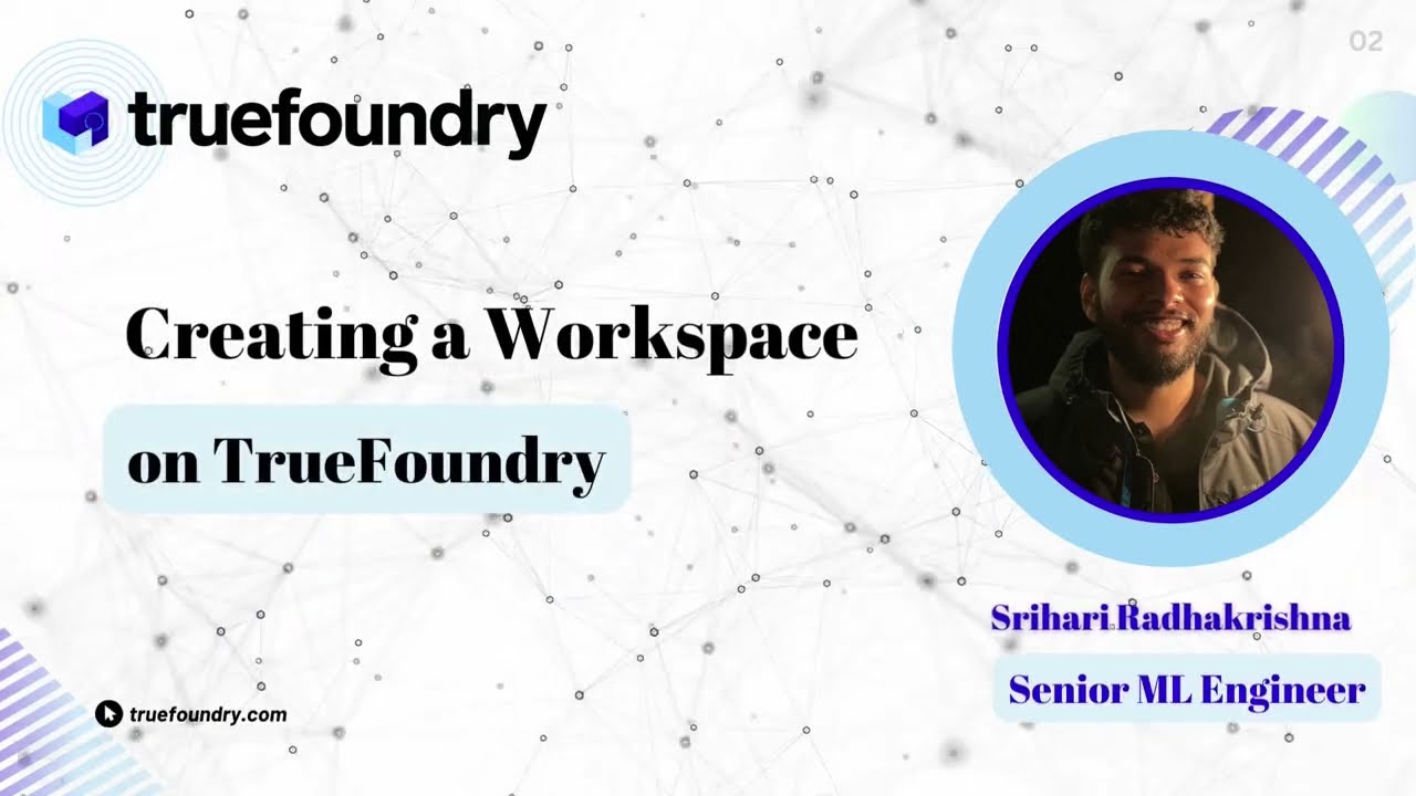 2.) Creating a workspace on TrueFoundry