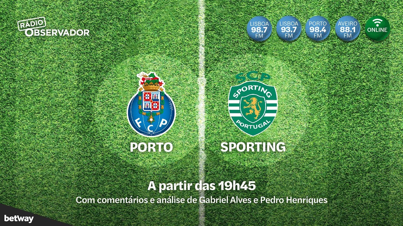FC Porto 2-2 Sporting | Relato dos Golos | Rádio Observador | Liga Bwin 21/22