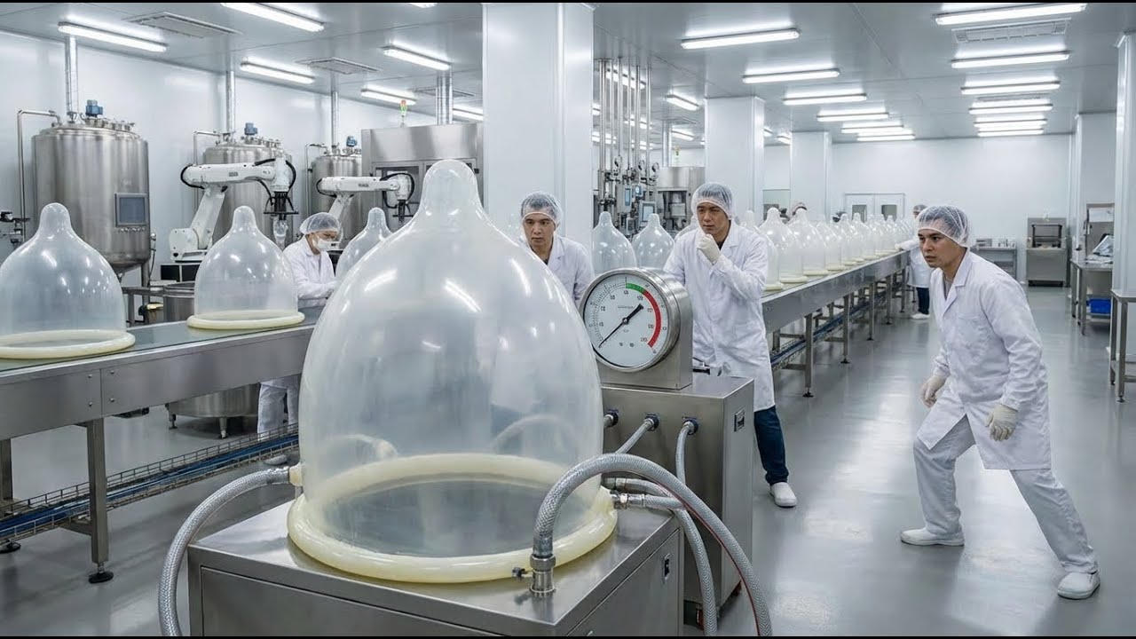Inside a Condom Factory From Liquid Latex to Packed Condoms Full Process