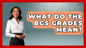 What Do The BGS Grades Mean? - The Memorabilia Zone