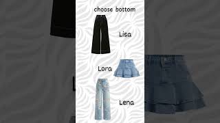 Lisa, Lora or Lena Scholl outfit #preppy #schooloutfits #thisorthat