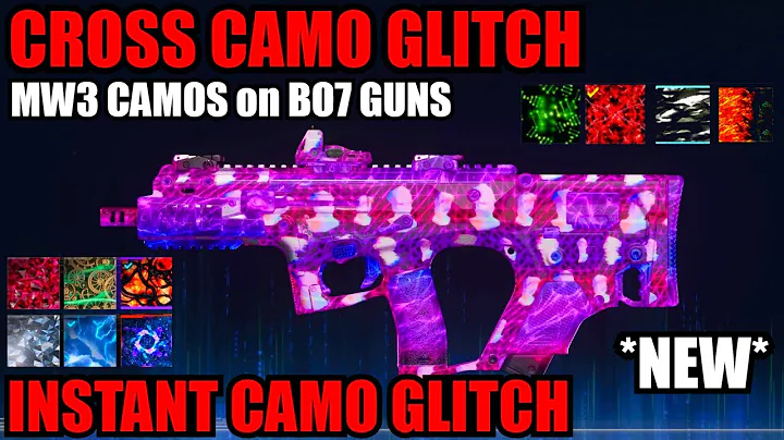 *NEW* INSTANT CROSS CAMO GLITCH! *USE ASAP* ANY CAMO/UNLOCKS/CAMO SWAP! BO7 GLITCHES! WARZONE GLITCH