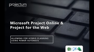 Using Microsoft Project for the Web with Project Online