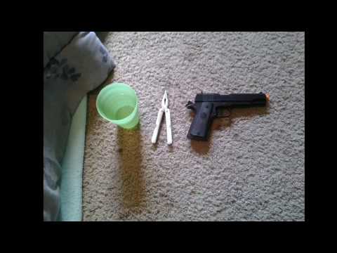 Como remover o off ponta laranja da Crossman Stinger P311